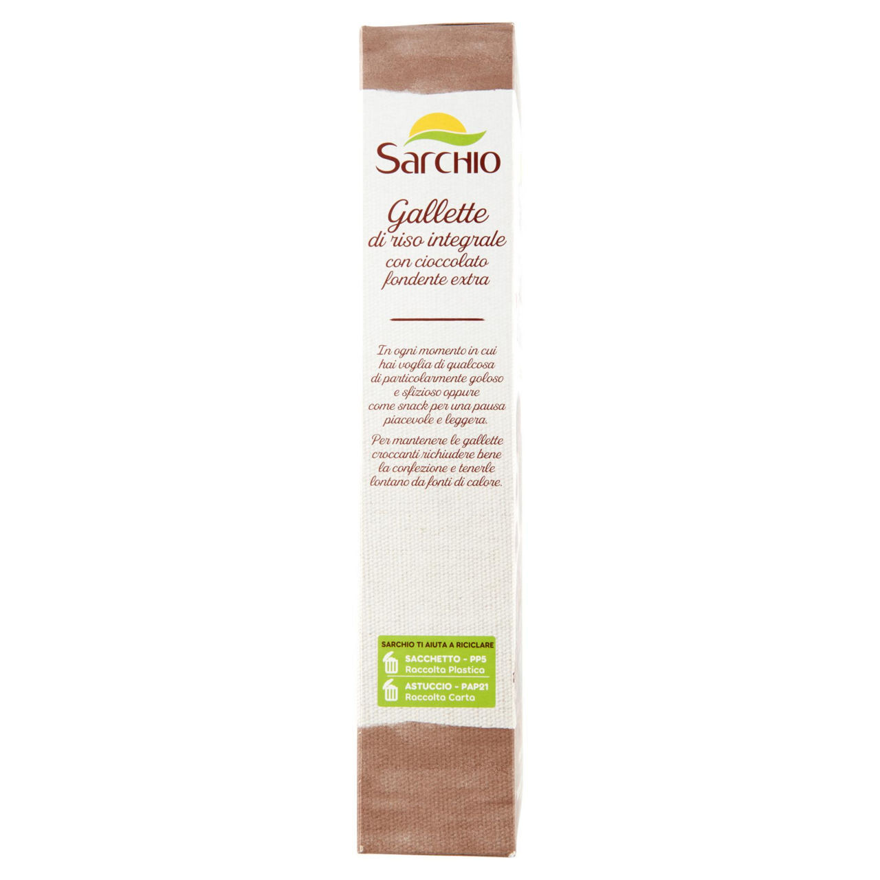 Gallette di riso con cioccolato fondente extra senza glutine bio 100 gr - Immagine 11