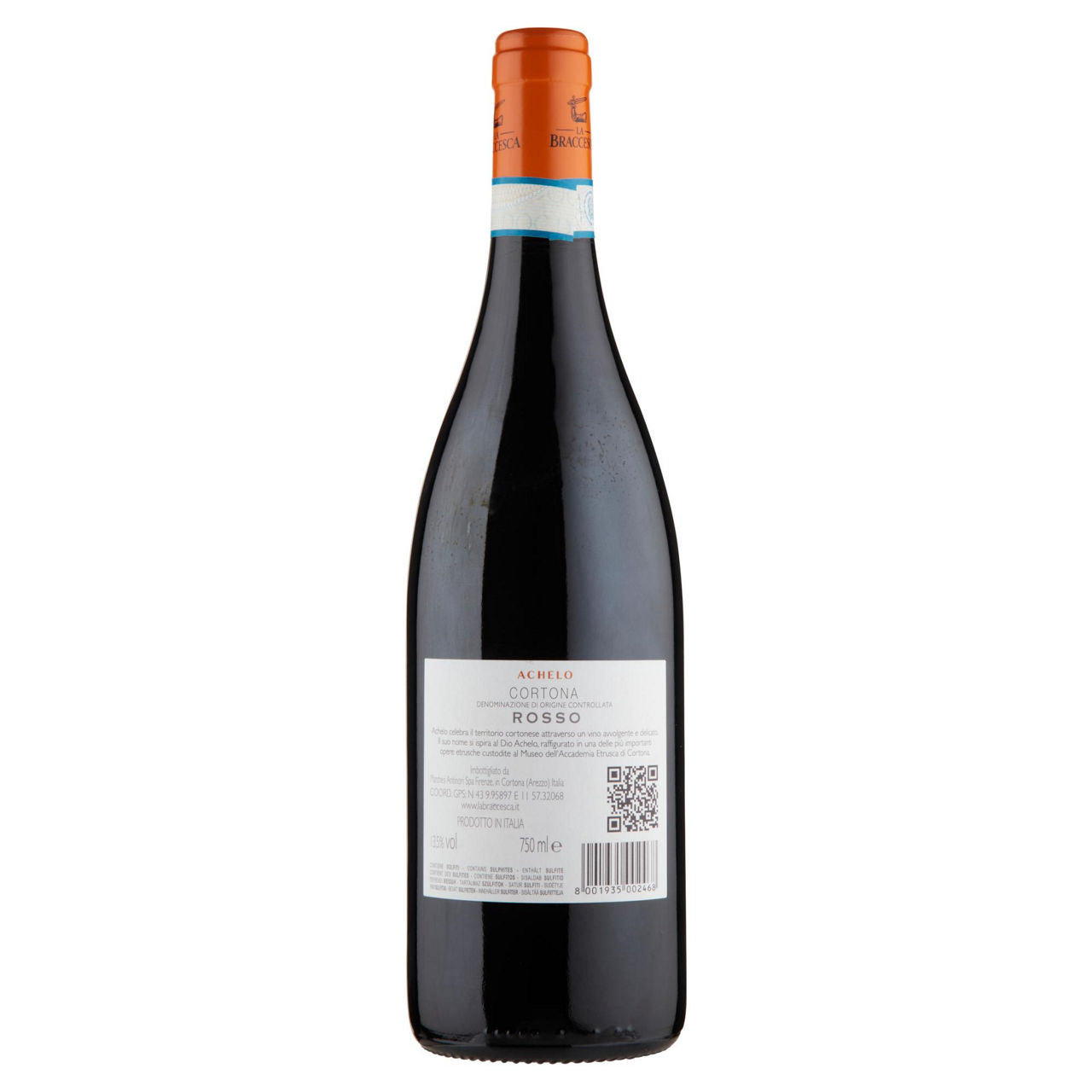 Vino rosso Achelo Cortona DOC 750 ml - Immagine 51