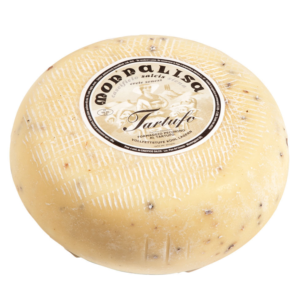 Formaggio Pecorino al tartufo a spicchi