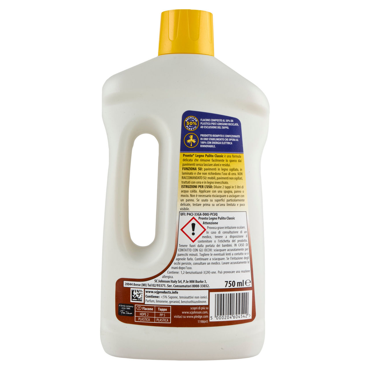 Detergente superfici pronto legno pulito classic ml 750 - Immagine 11