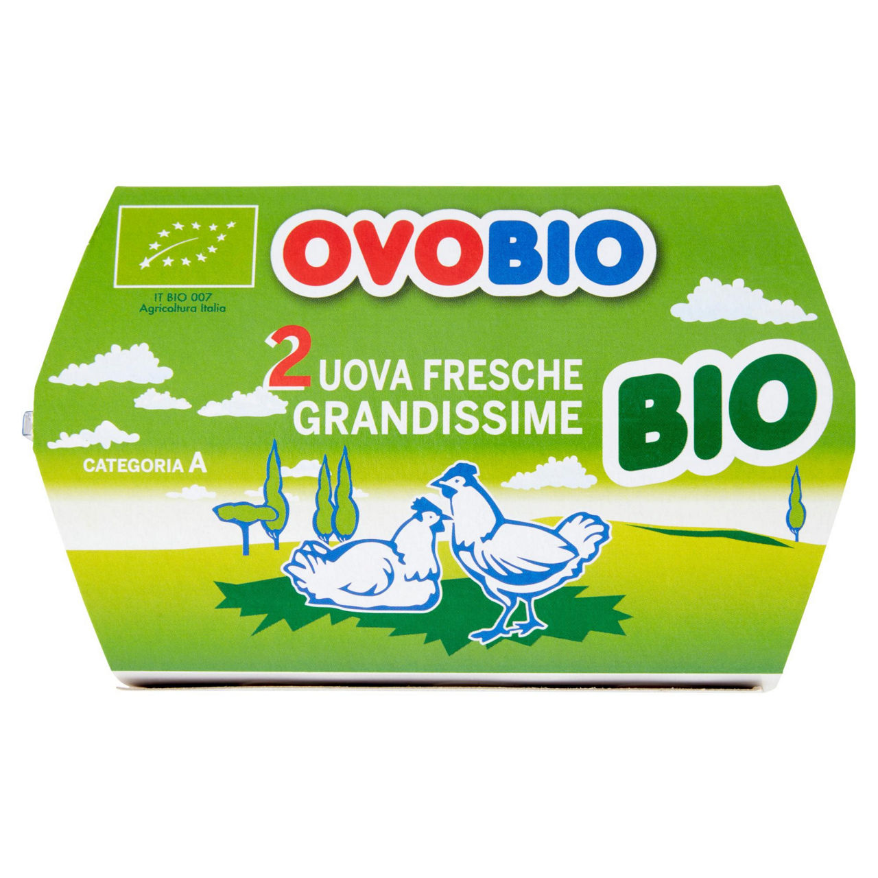 Uova fresche grandissime bio 2 pz