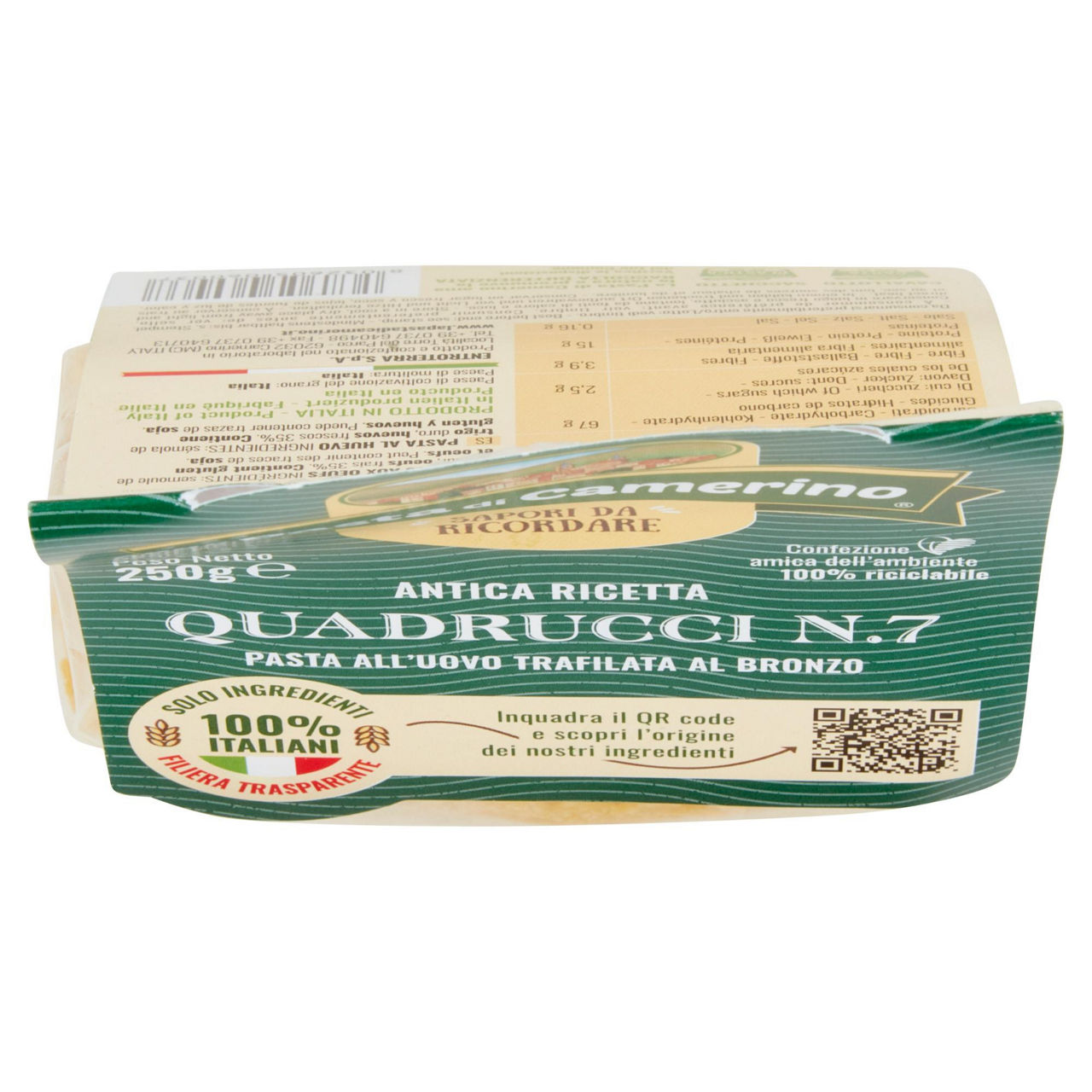 Quadrucci n.7 pasta all'uovo 250 gr - Immagine 31