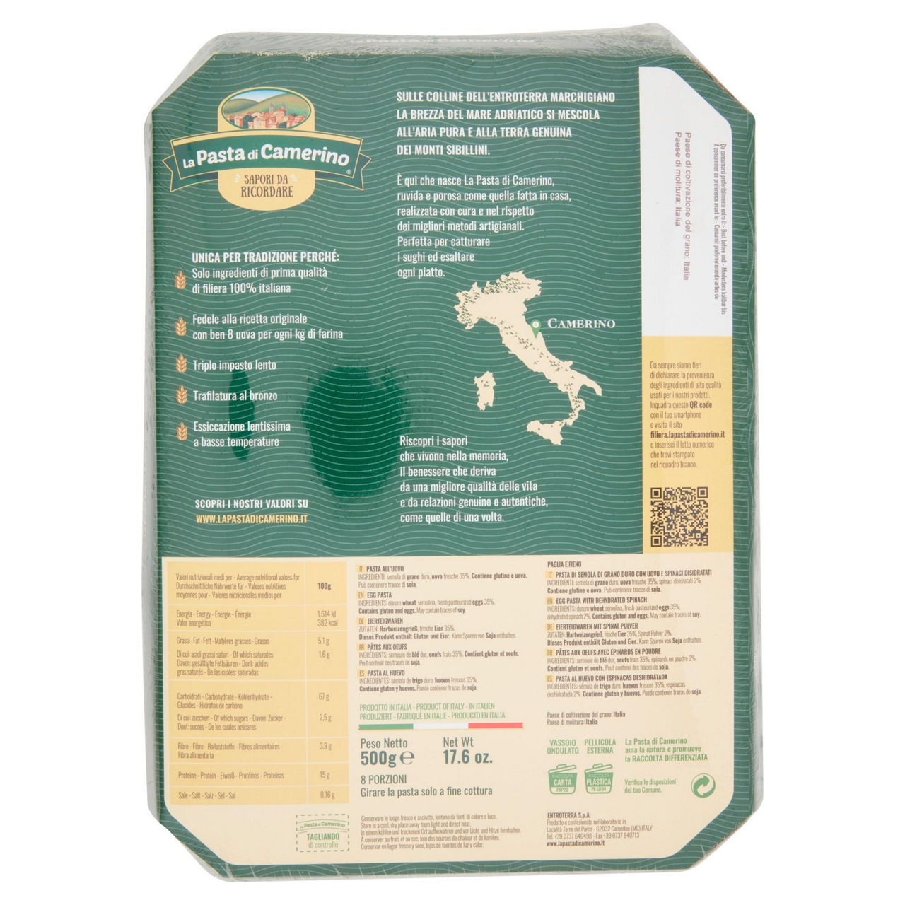 Fettuccine pasta all'uovo 500 gr - Immagine 51