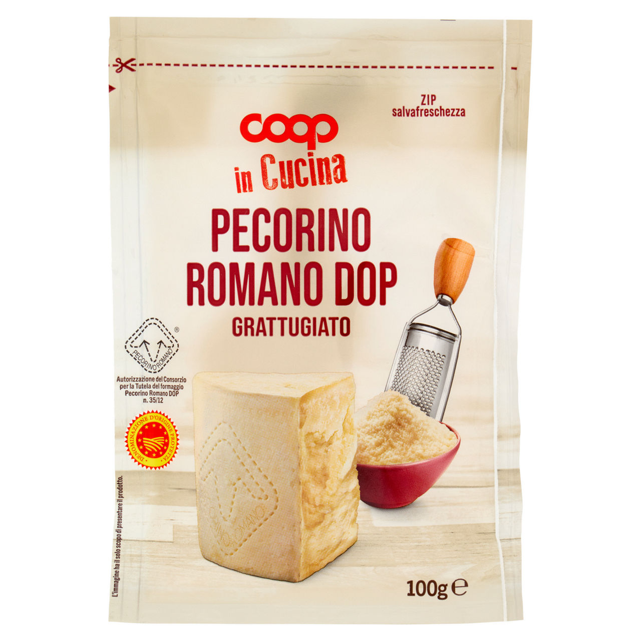 Pecorino Romano DOP grattugiato 100 gr - Immagine 11