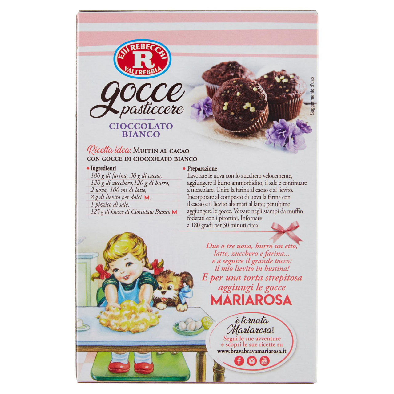 Gocce di cioccolato bianco 125 gr - Immagine 51