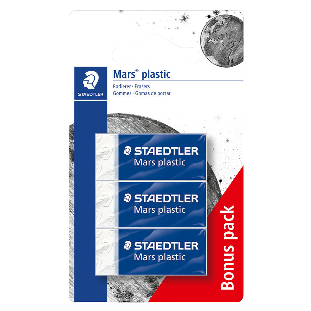 Gomme mini Marsplastic 3 pz