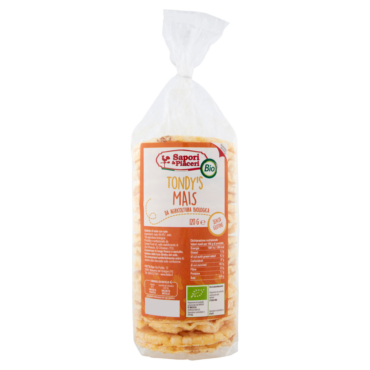 Gallette mais tondy's g120 - Immagine 01