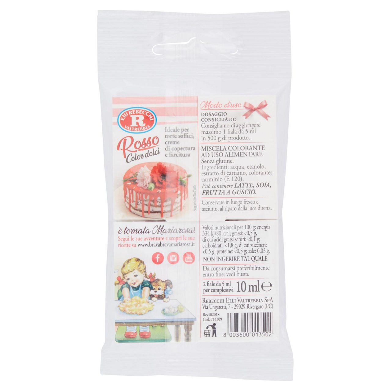 Colorante per dolci rosso 2 pz 10 ml - Immagine 31