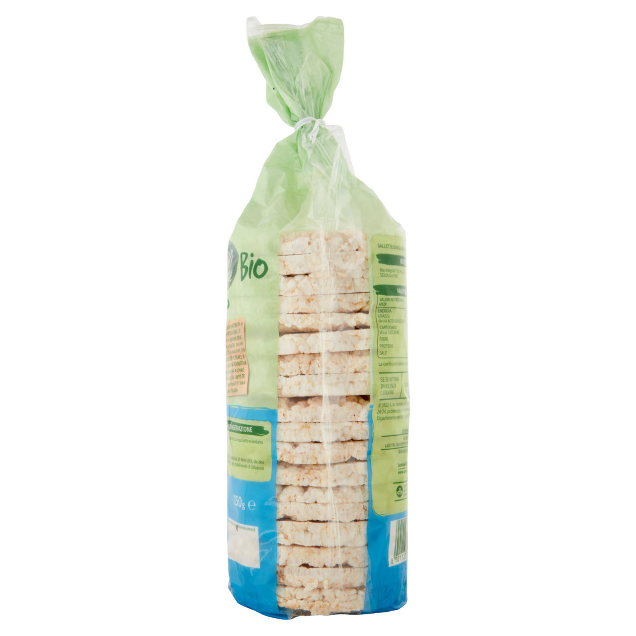 Gallette di riso integrale biologiche vivi verde 150 g - Immagine 41