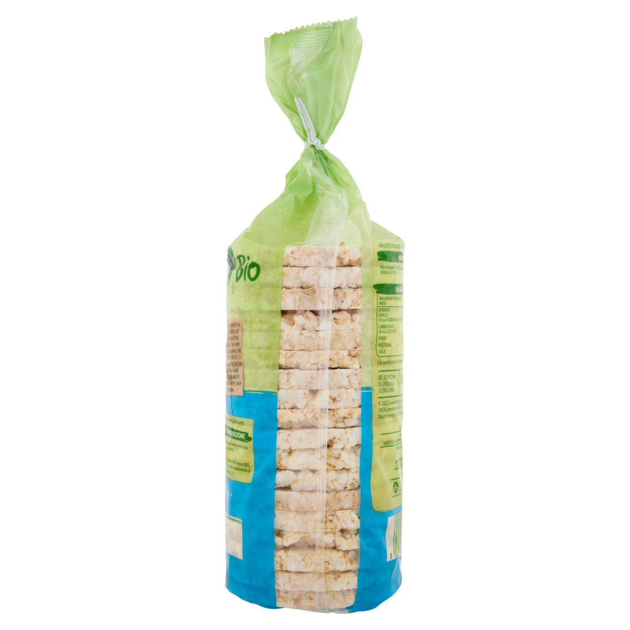 Gallette di riso integrale biologiche vivi verde 150 g - Immagine 21