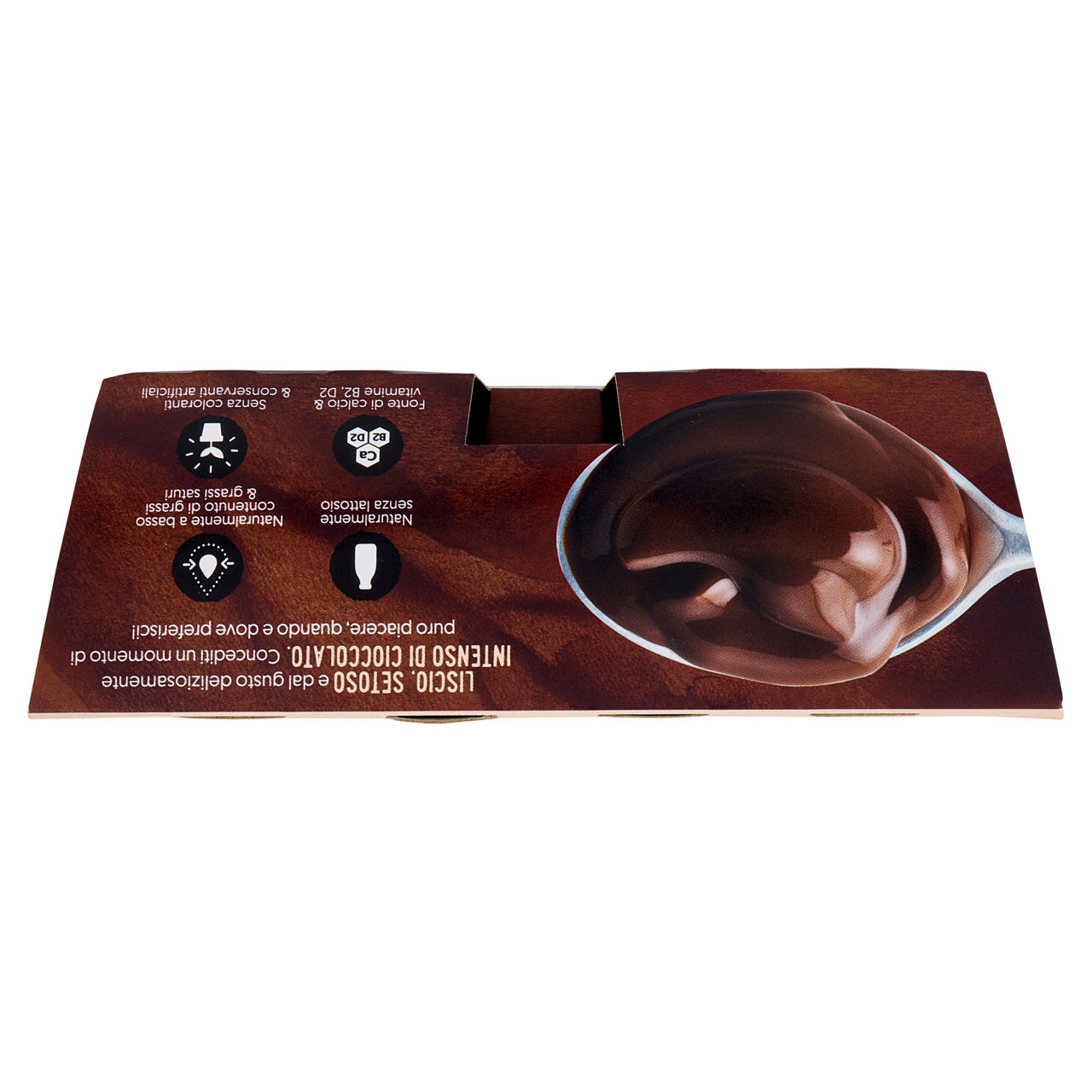 Crema dessert vegetale al cioccolato 4 pz da 125 gr - Immagine 51