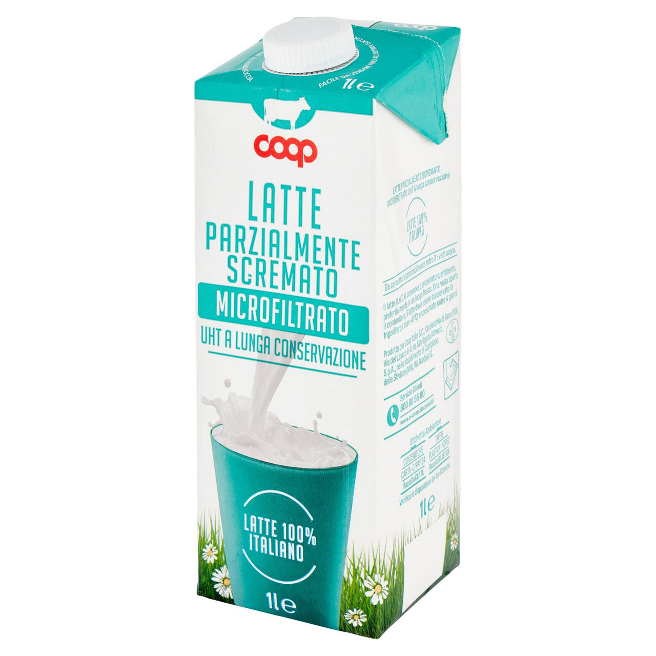 Latte parzialmente scremato microfiltrato a lunga conservazione 1 lt - Immagine 11