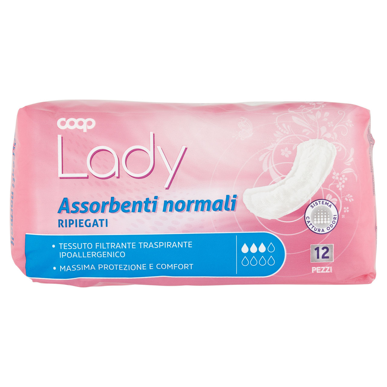 Assorbenti per incontinenza normali ripiegati 12 pz - Immagine 01