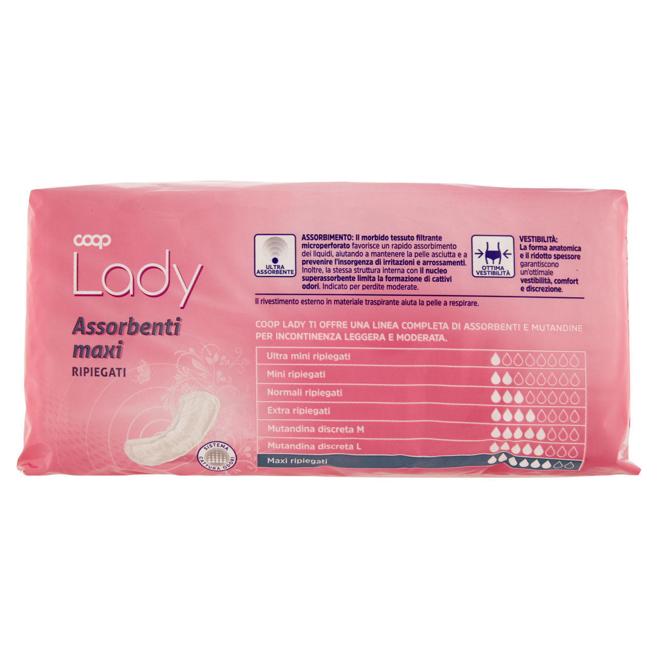 Assorbenti per incontinenza coop maxi ripiegati busta pz 12 - Immagine 51