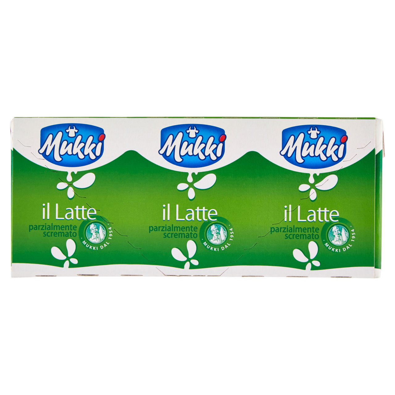 Latte parzialmente scremato 3 pz da 200 ml