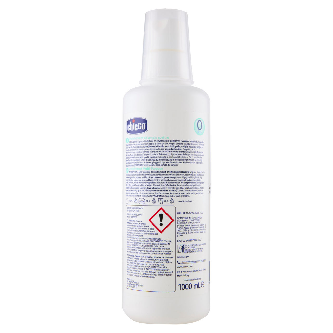 Steril system disinfettante ad ampio spettro chicco ml. 1000 - Immagine 41