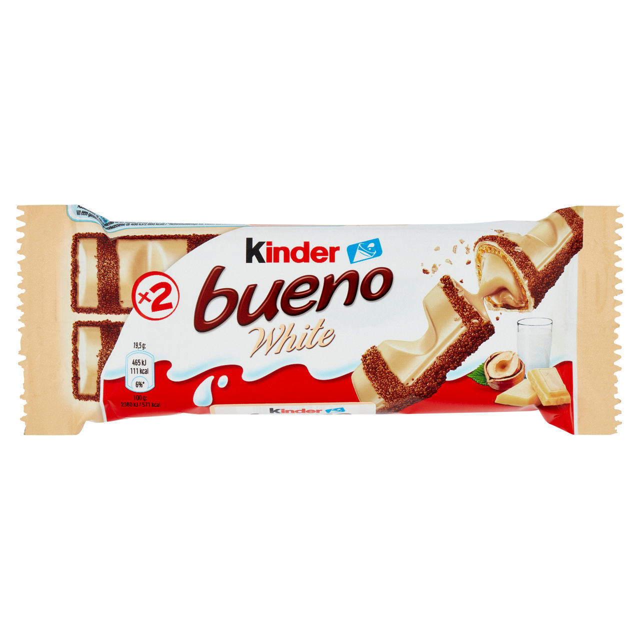 Kinder bueno white 3 pz - Immagine 01