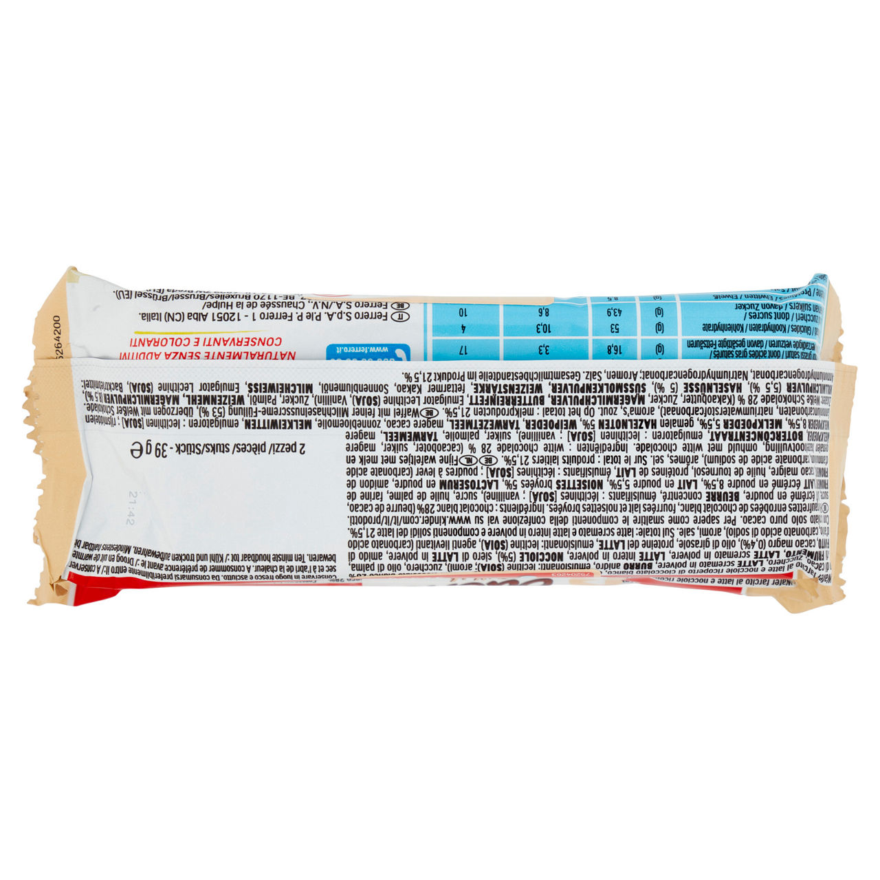 Kinder bueno white 3 pz - Immagine 41