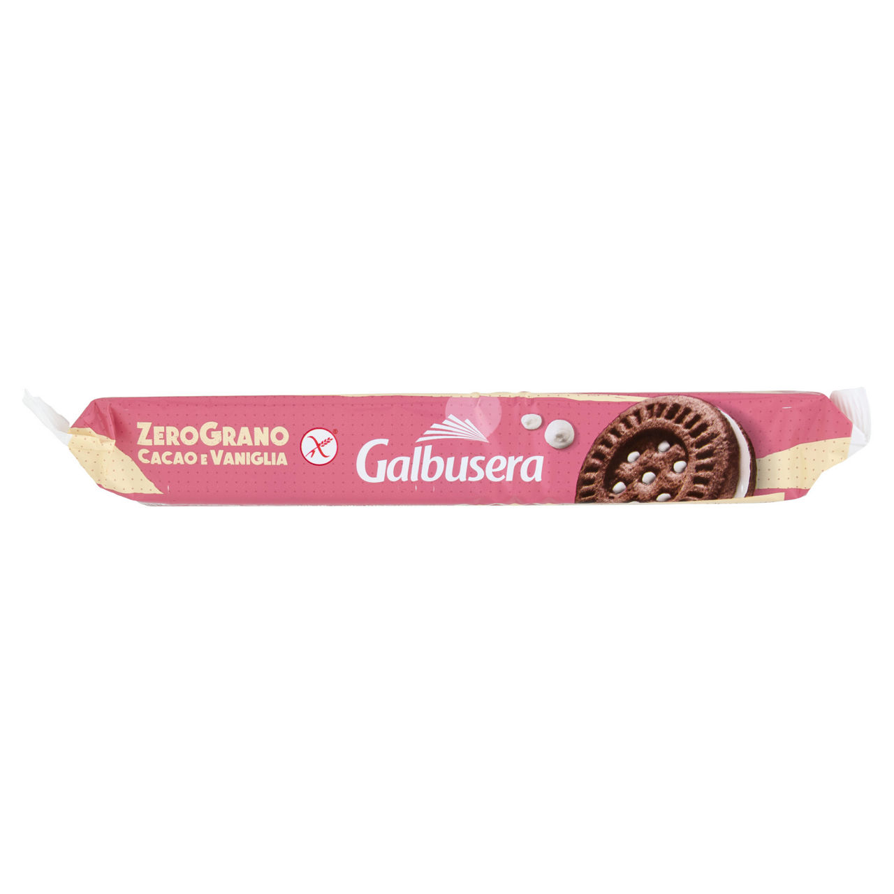 Biscotti frollini al cacao farciti con crema vaniglia senza glutine 160 gr - Immagine 41