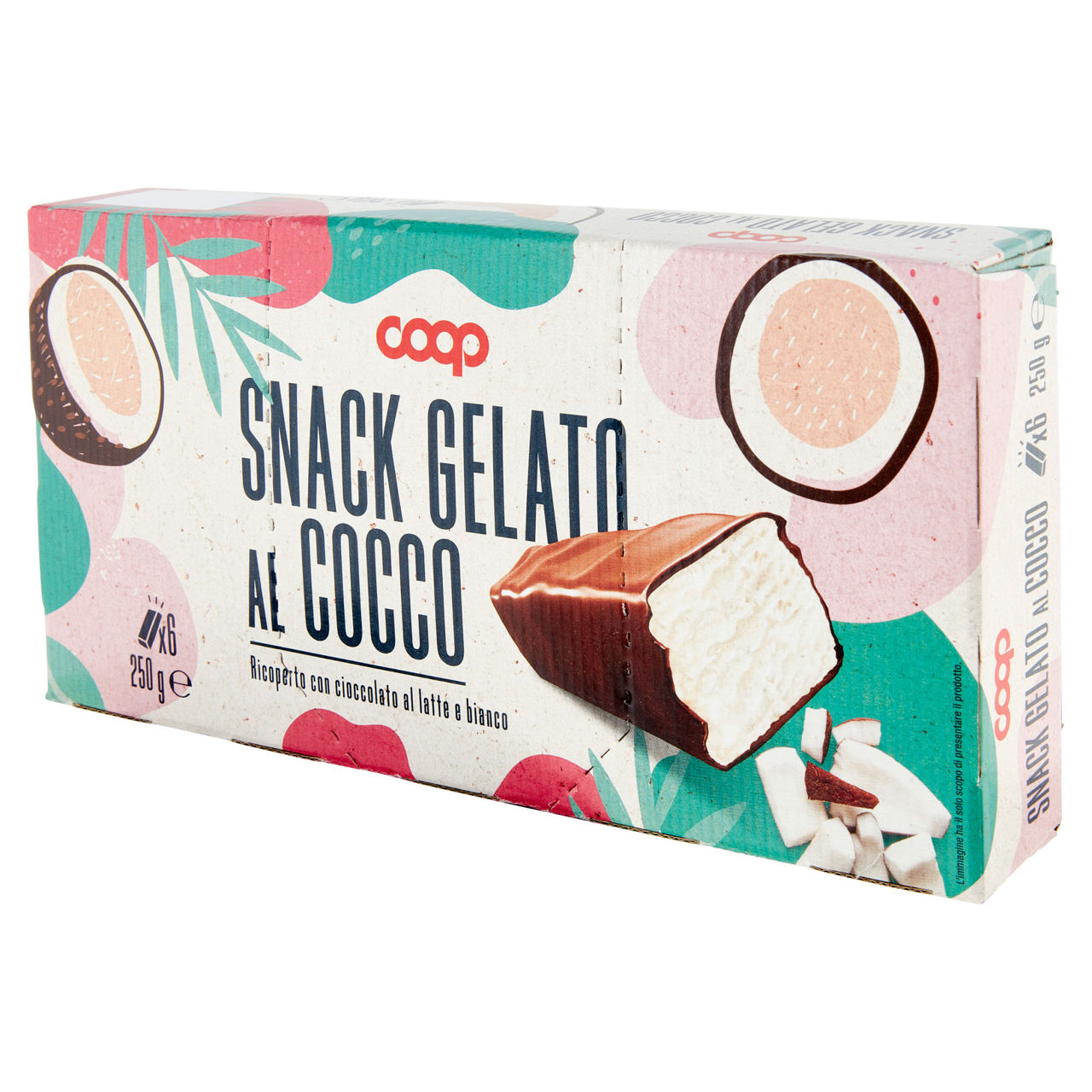 Snack gelato al cocco ricoperto di cioccolato 6 pz 250 gr - Immagine 11