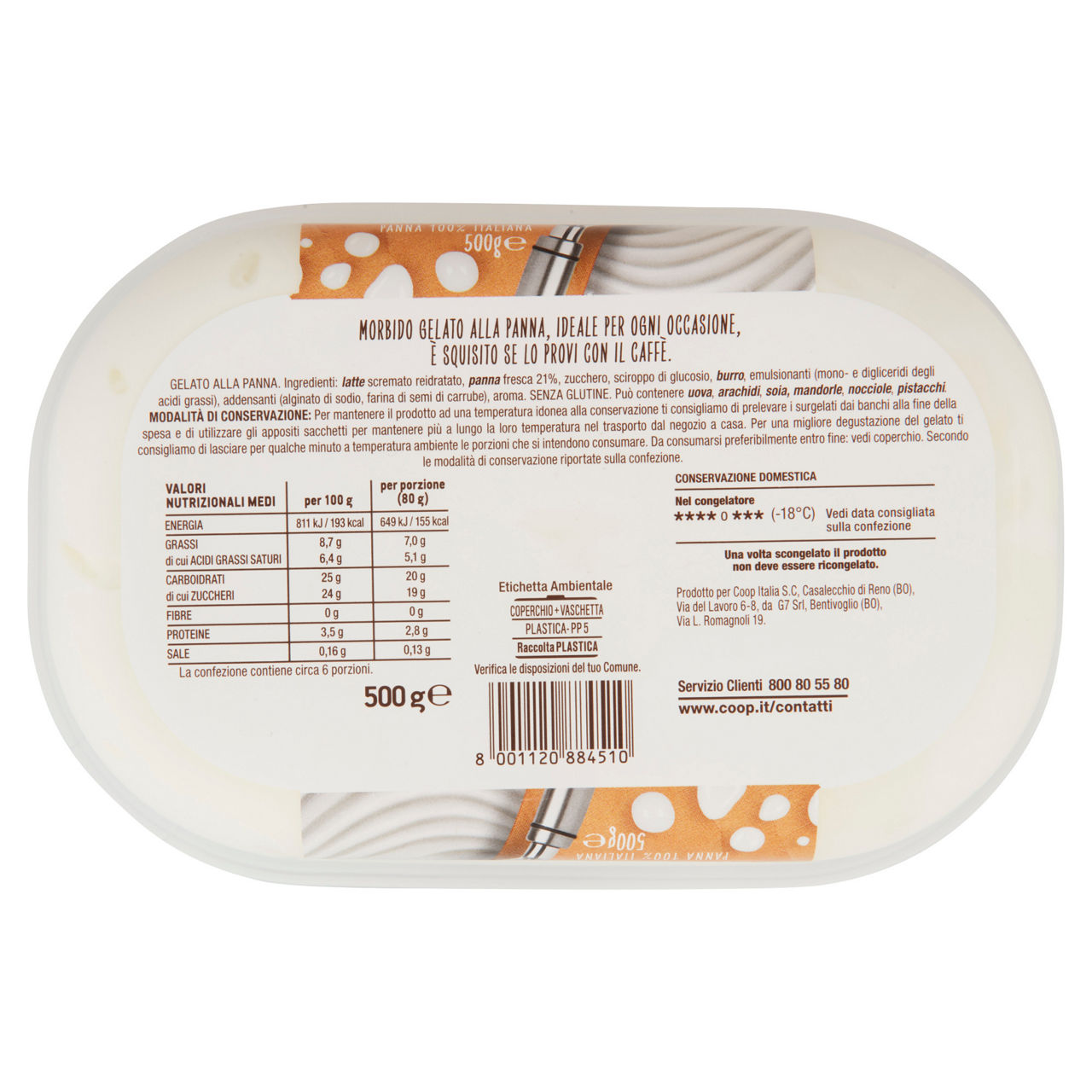 Gelato alla panna 500 gr - Immagine 41