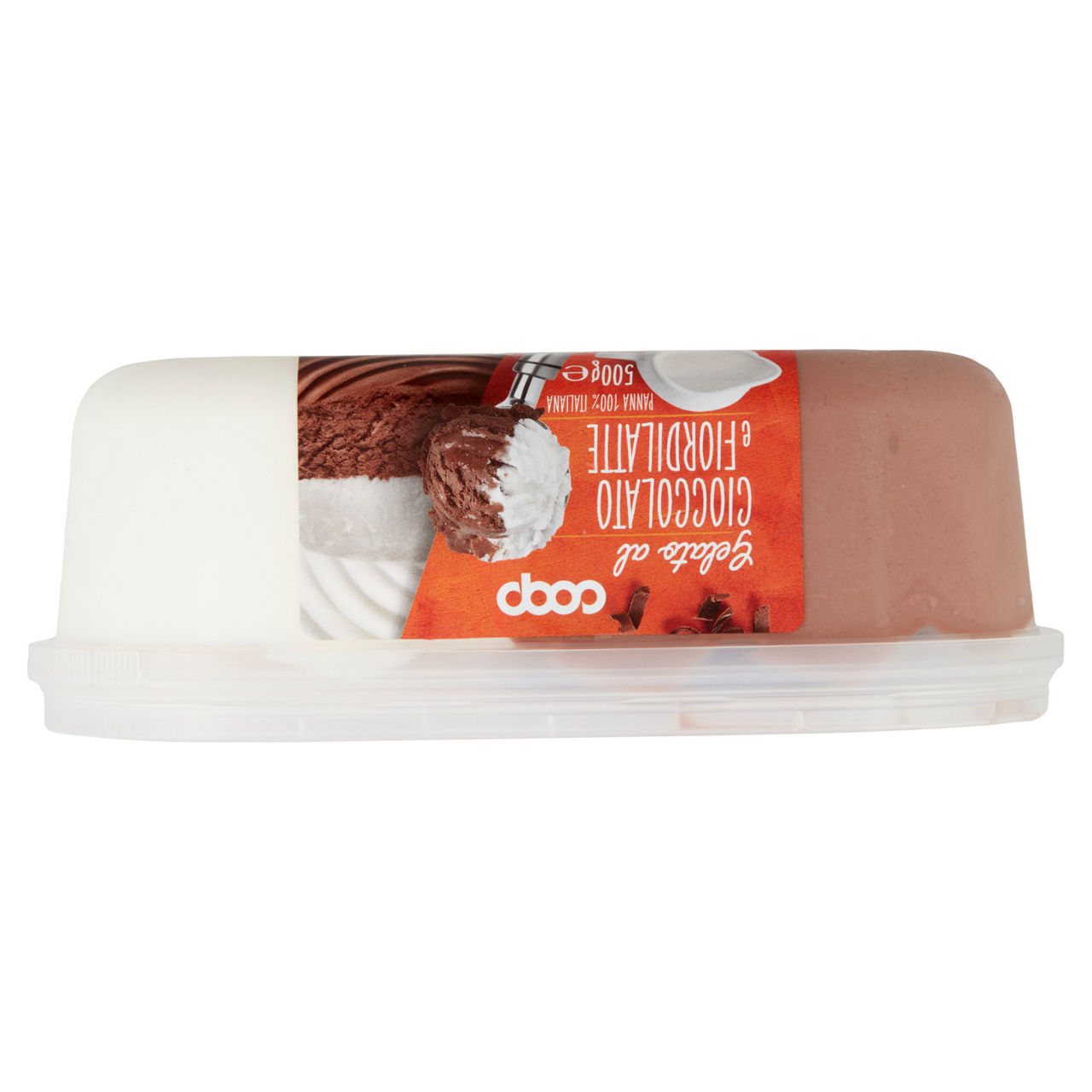 Gelato al cioccolato e fiordilatte 500 gr - Immagine 11
