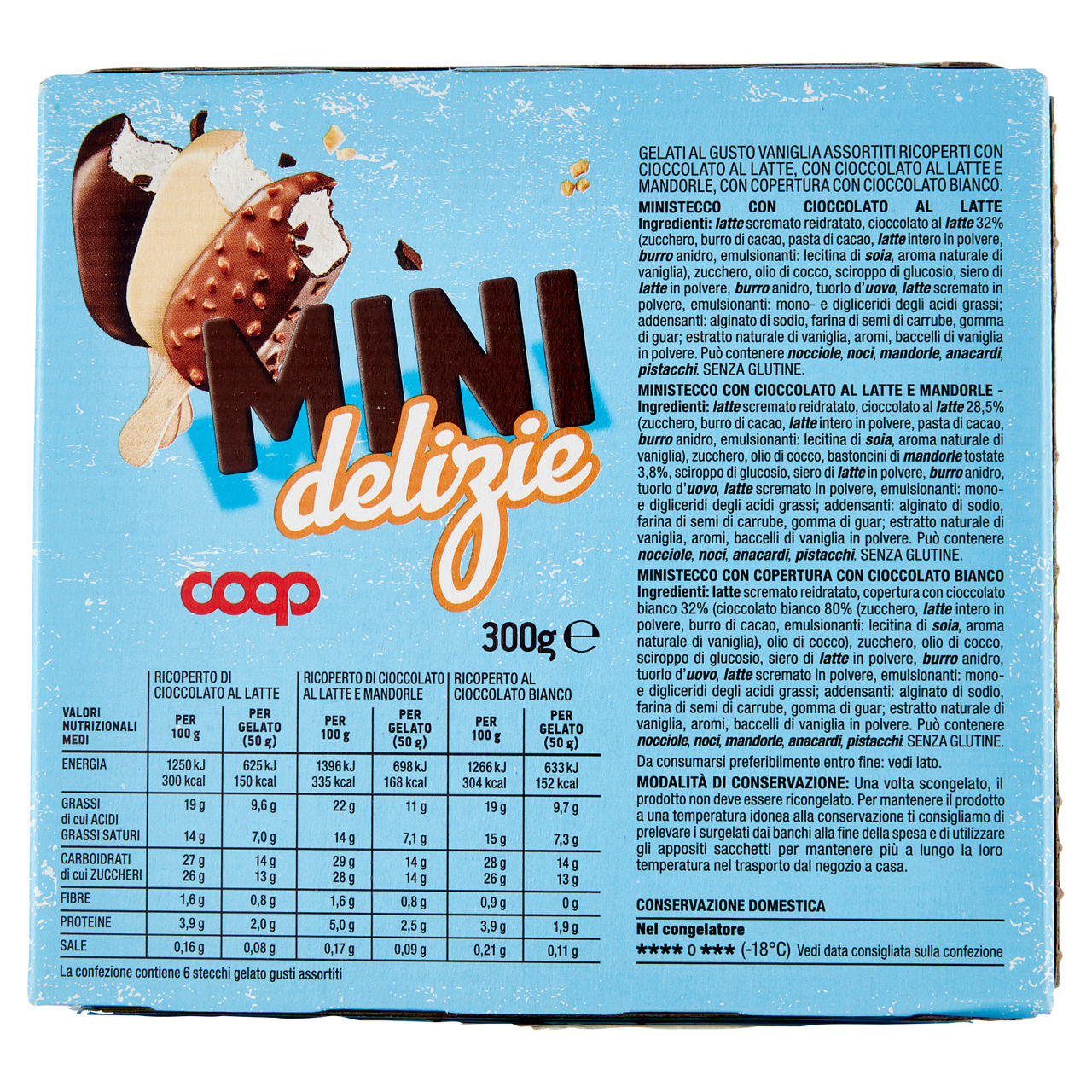 Stecco gelato gusti assortiti mini 6 pz 300 gr - Immagine 31