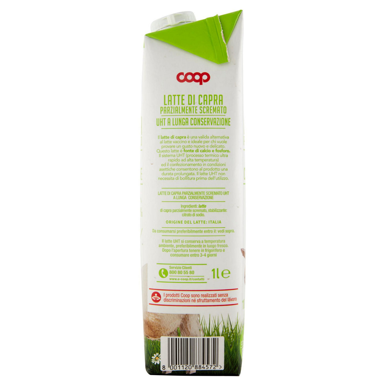 Latte di capra parzialmente scremato 1 lt - Immagine 21