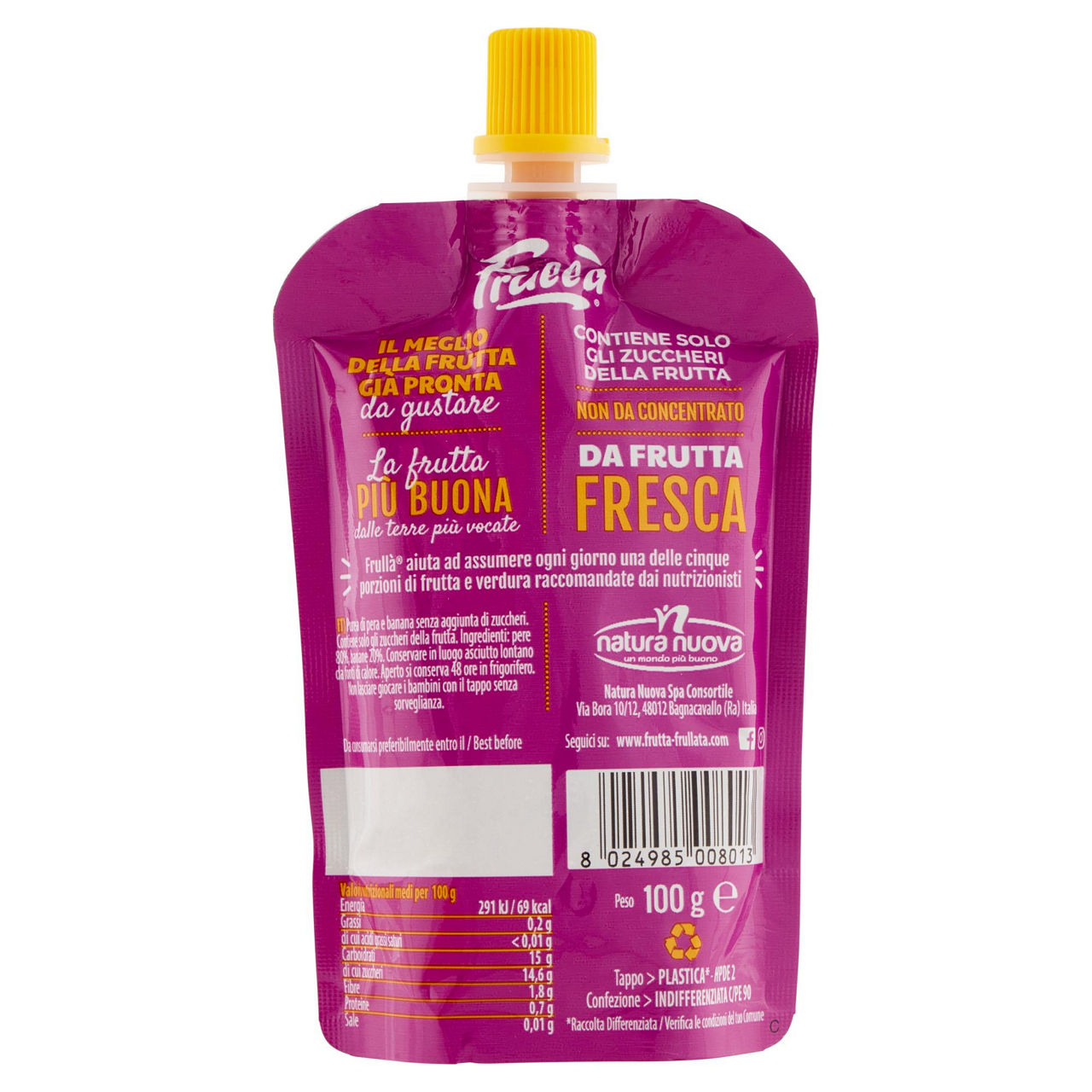 Polpa di frutta banana 100 gr - Immagine 41