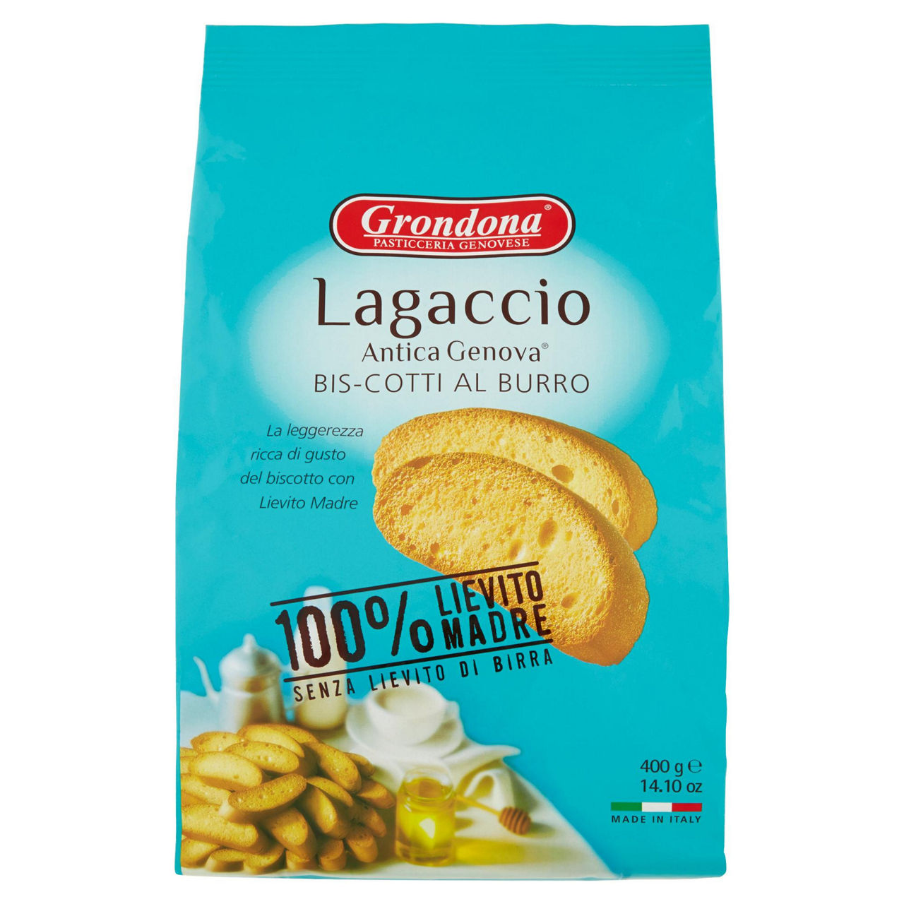 Biscotti Lagaccio Antica Genova 400 gr - Immagine 01