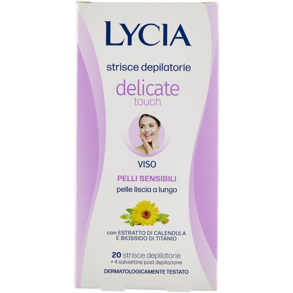 Strisce depilatorie viso Delicate Touch 20 pz