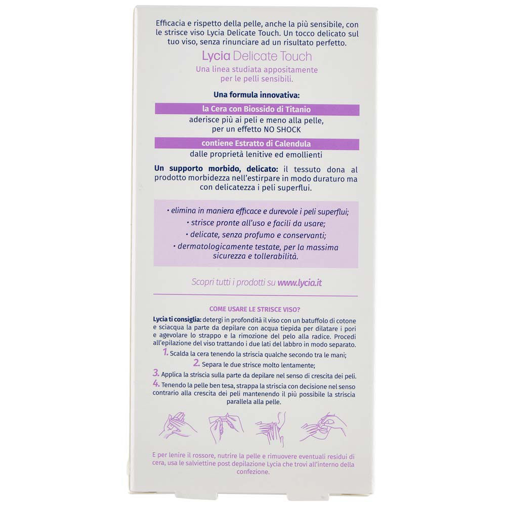 Strisce depilatorie viso Delicate Touch 20 pz - Immagine 21