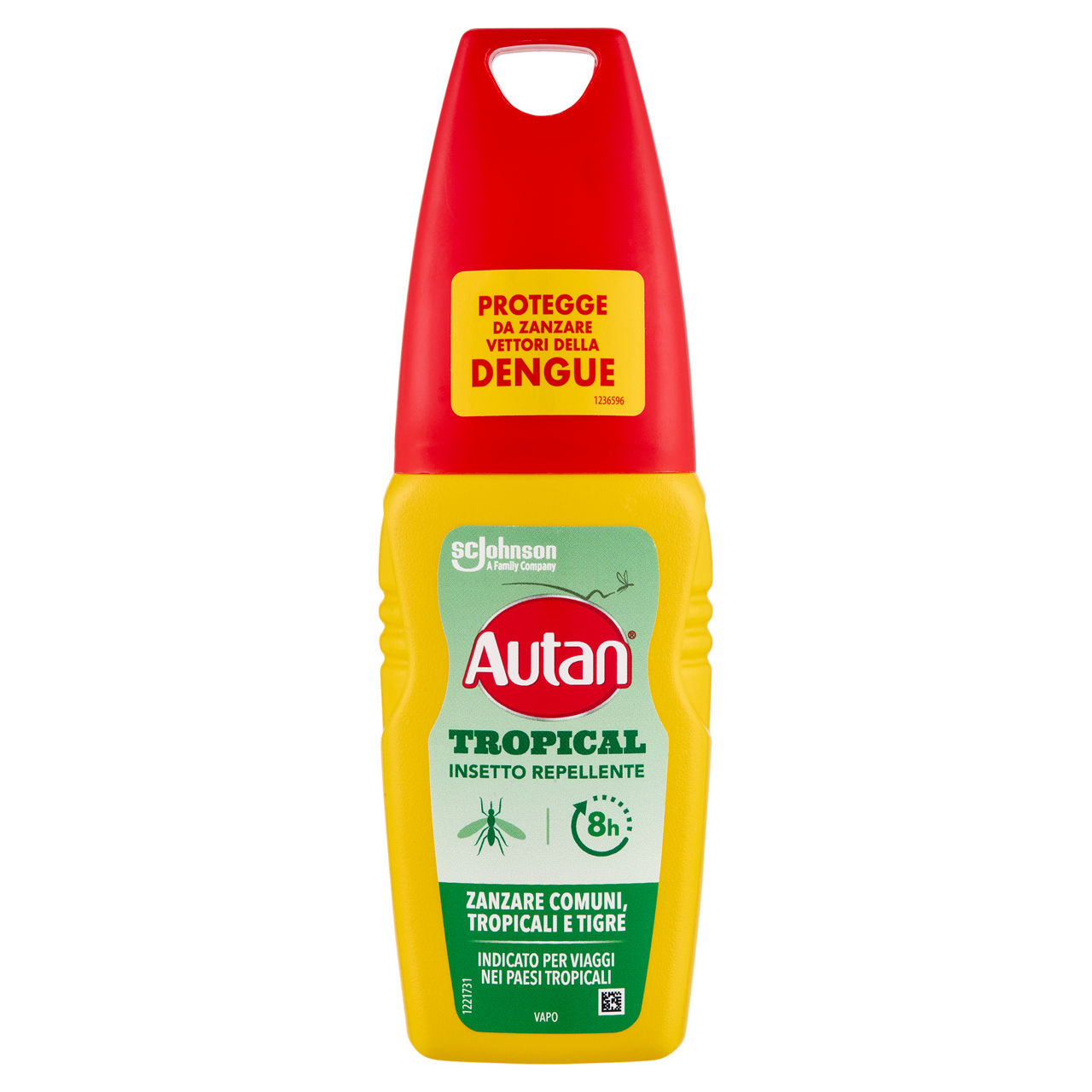 Repellente vapo Tropical protezione lunga durata 100 ml