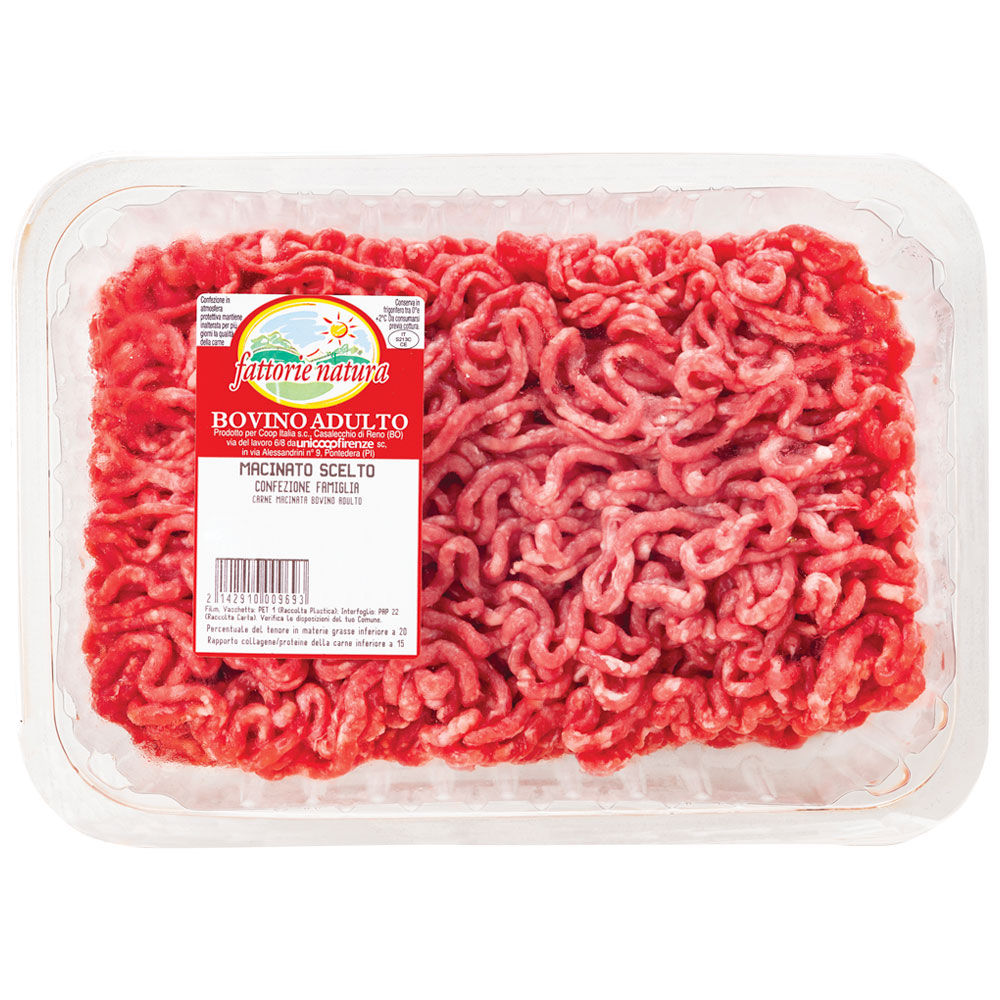 Macinato polpa scelta di bovino adulto - Immagine 01