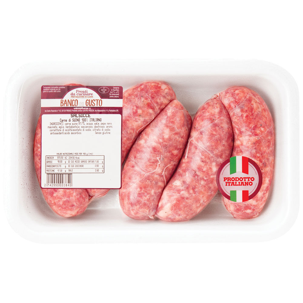Salsicce di suino