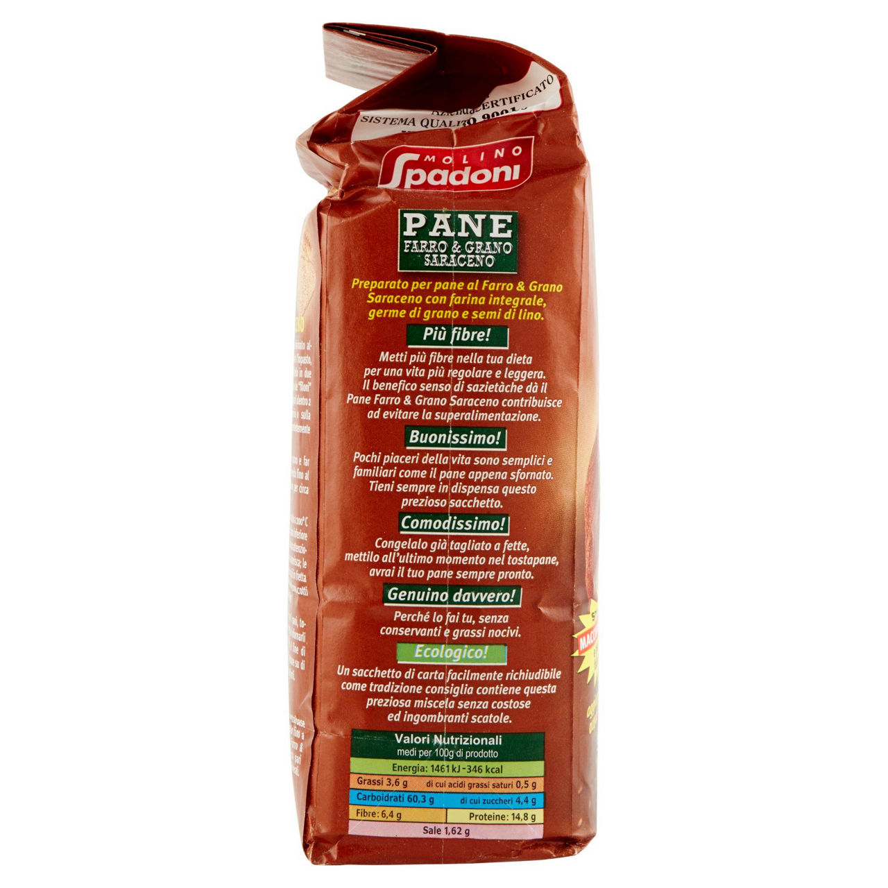 Preparato per pane farro e grano saraceno 1 kg - Immagine 21