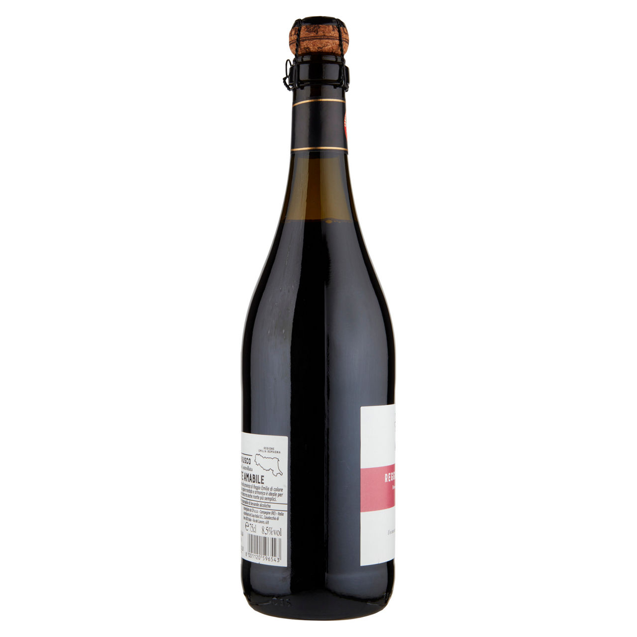 Vino rosso Reggiano Lambrusco DOC amabile 750 ml - Immagine 21