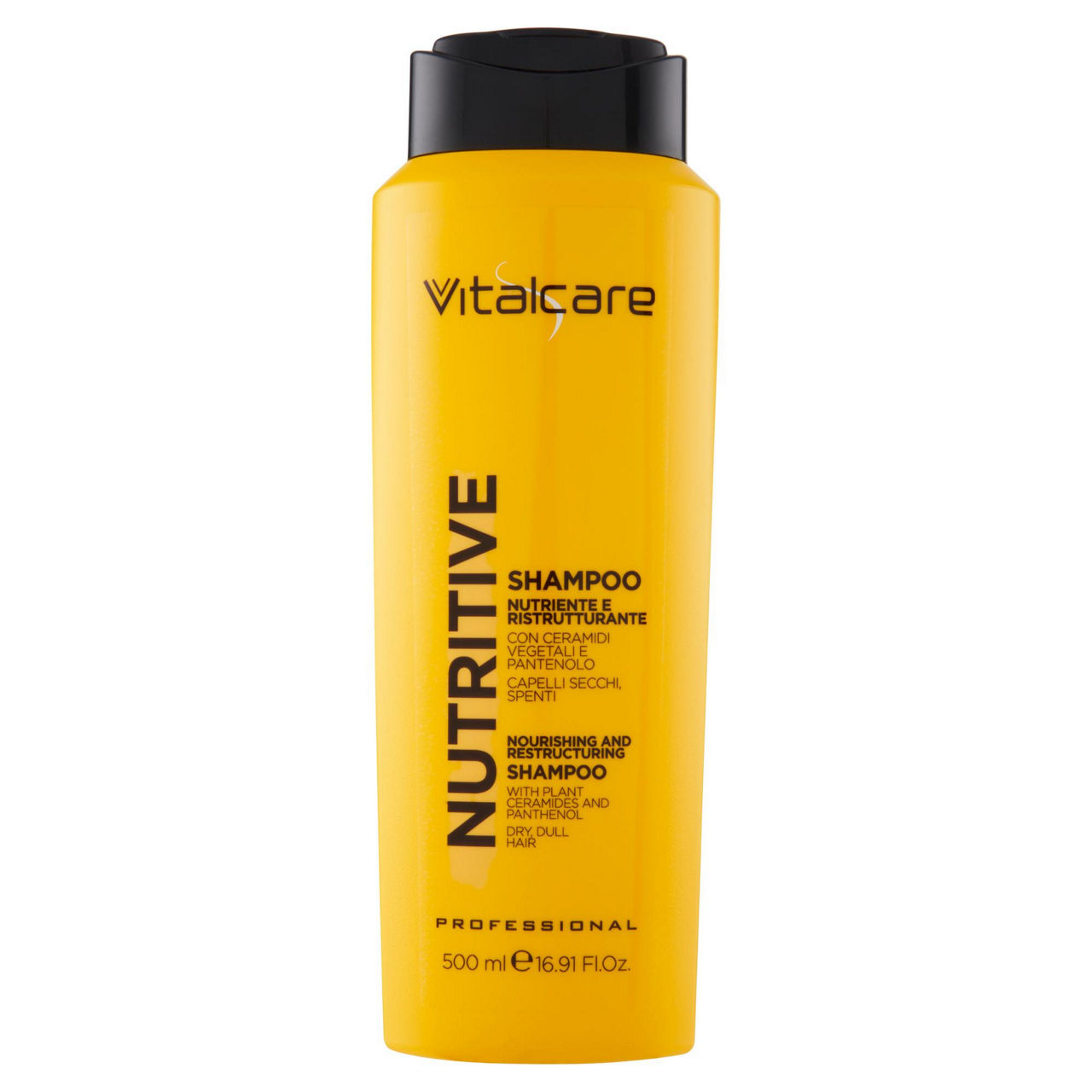 Shampoo nutritive vitalcare salone secchi&sfibrati flacone ml 500 - Immagine 01