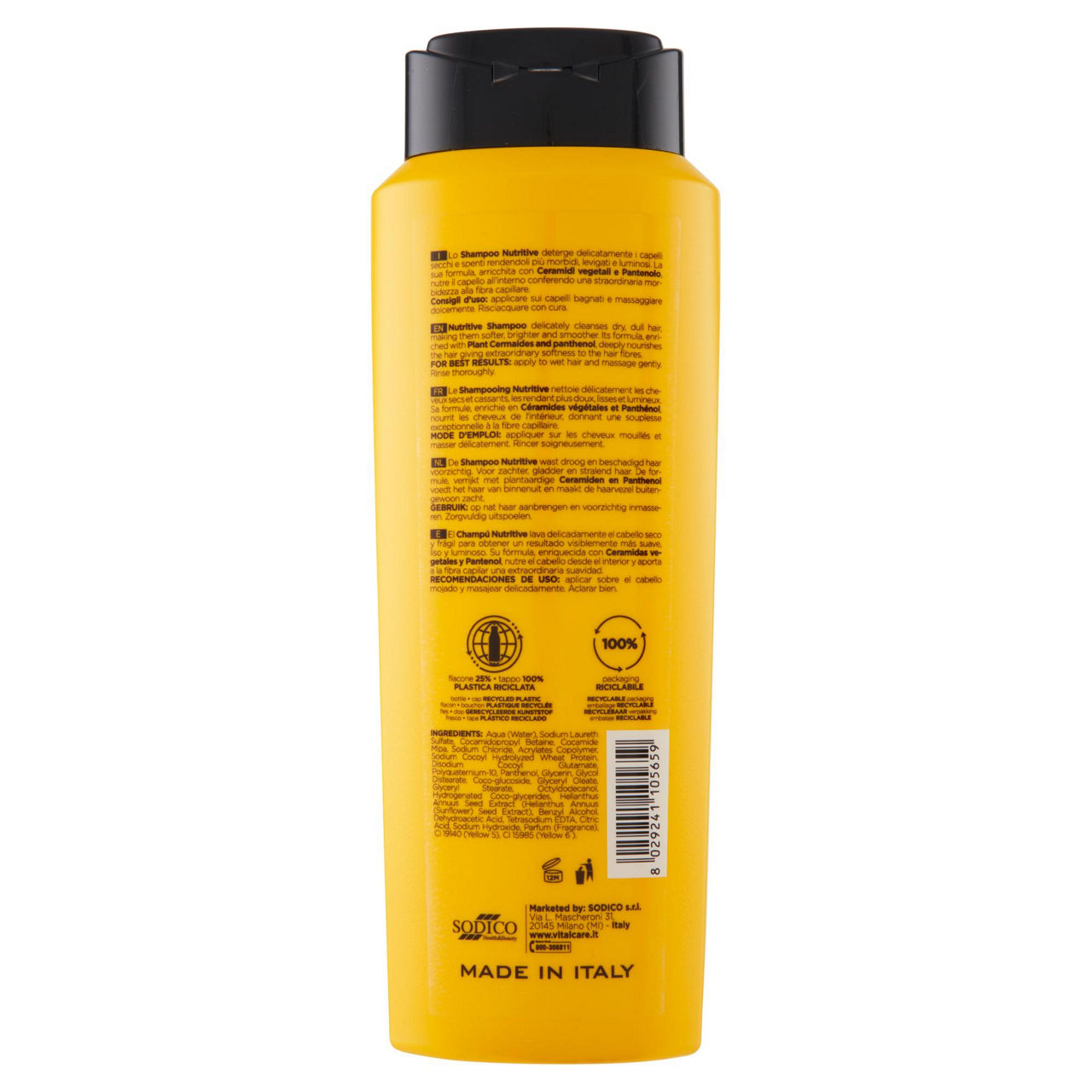 Shampoo nutritive vitalcare salone secchi&sfibrati flacone ml 500 - Immagine 41