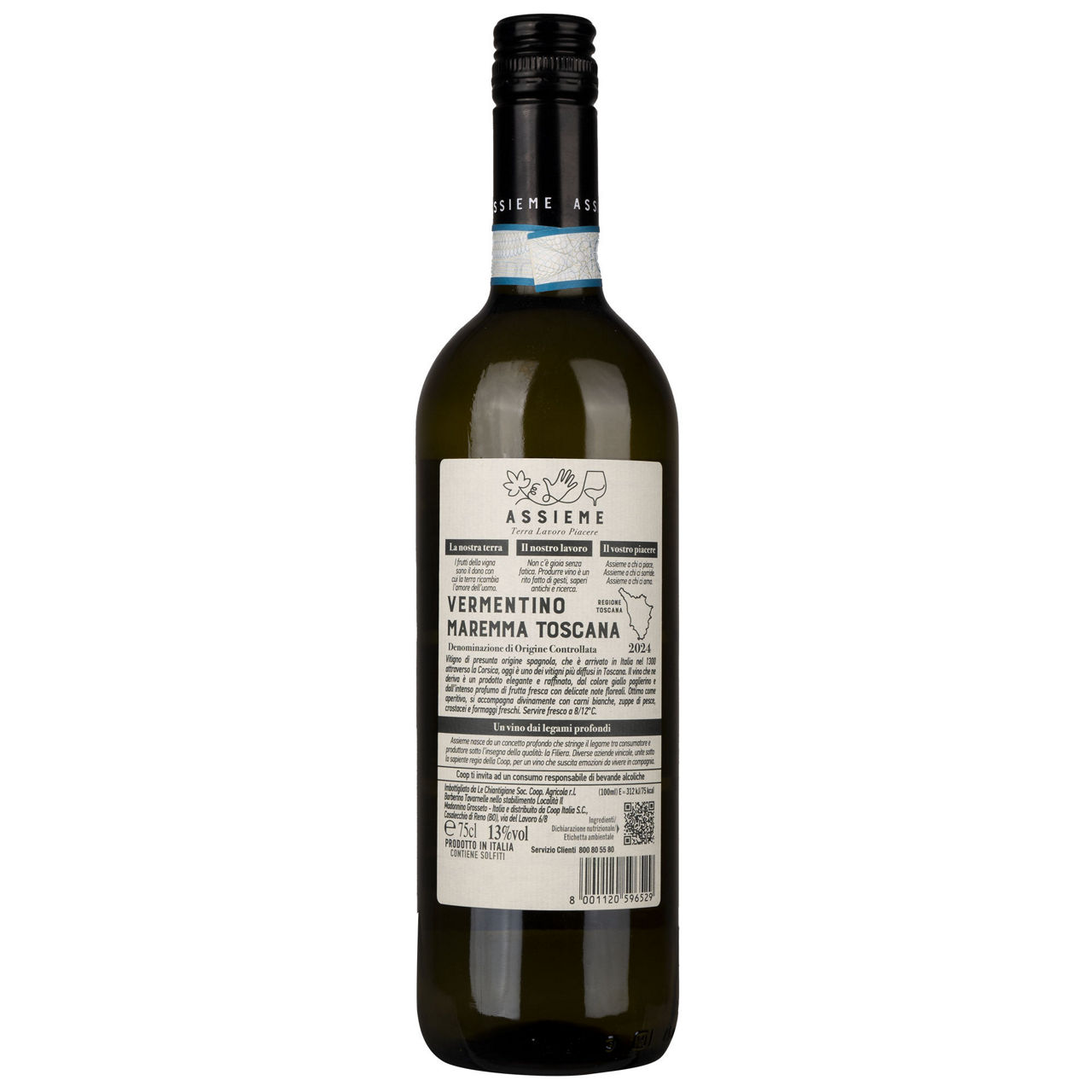 Vino bianco Vermentino Maremma Toscana DOC 750 ml - Immagine 11