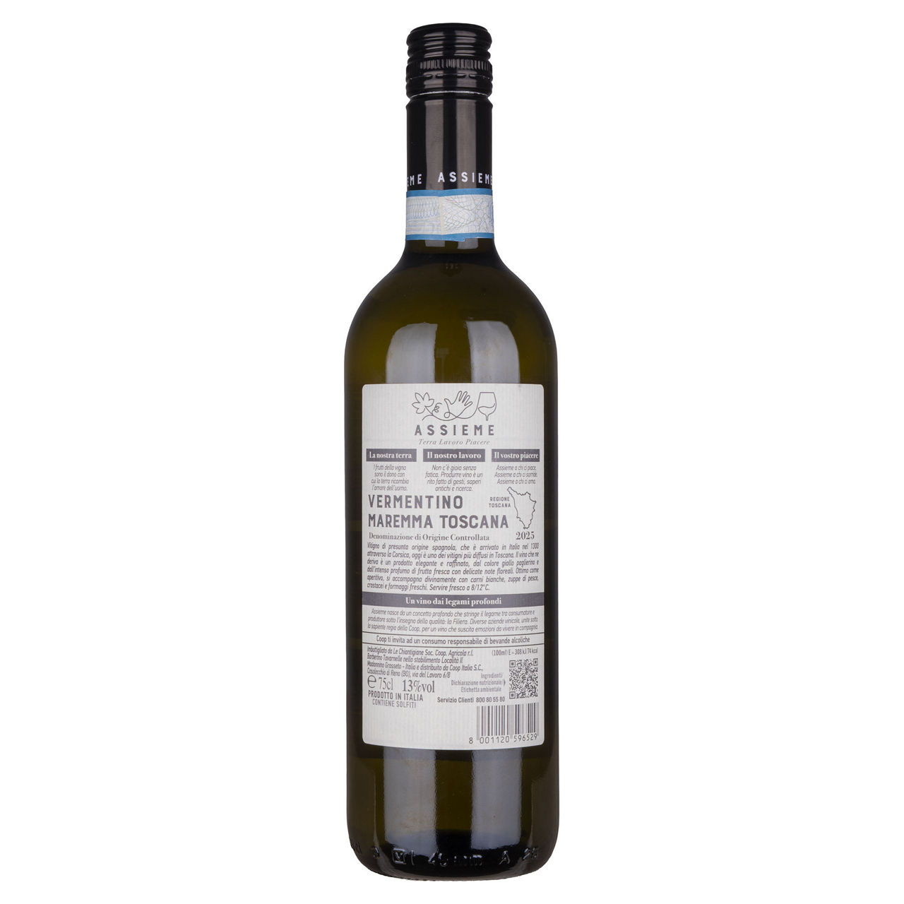 Vino bianco Vermentino Maremma Toscana DOC 750 ml - Immagine 11