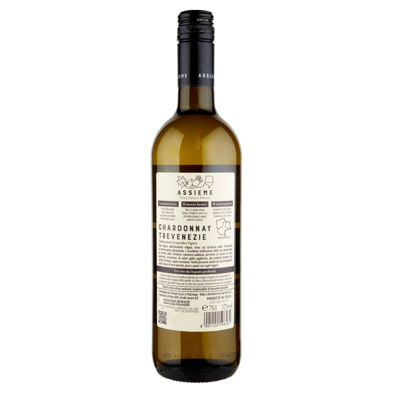 Vino bianco Chardonnay Trevenezie IGT 750 ml - Immagine 51