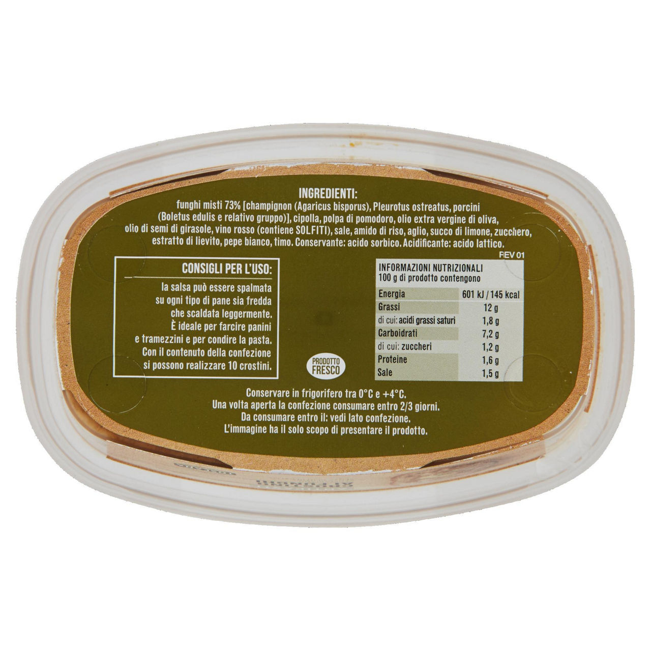 Salsa per crostini ai funghi 180 gr - Immagine 51