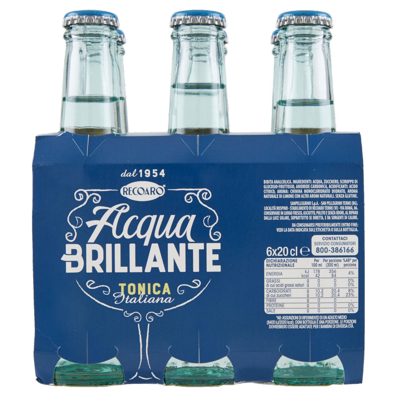 Acqua tonica brillante 6 pz x 200 ml - Immagine 11