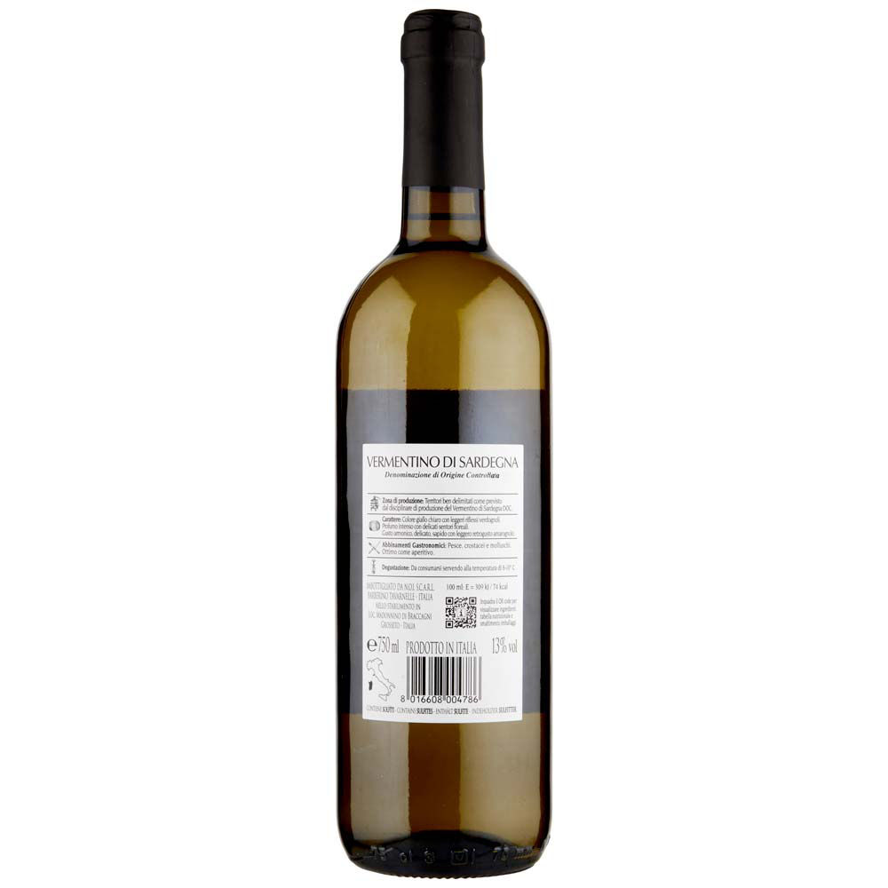 Vino bianco Vermentino di Sardegna DOC 750 ml - Immagine 21