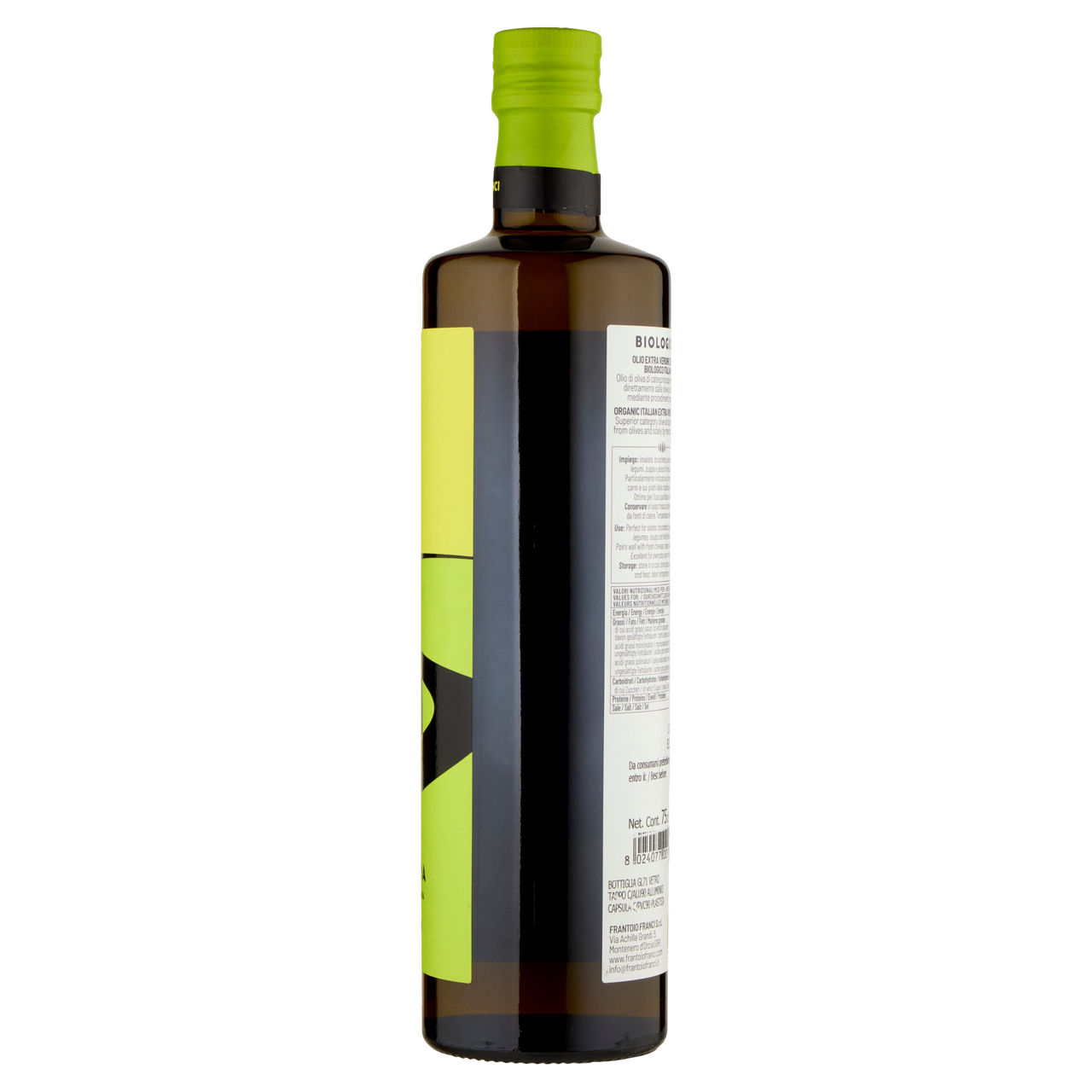 Olio extra vergine di oliva Italiano bio 750 ml - Immagine 41
