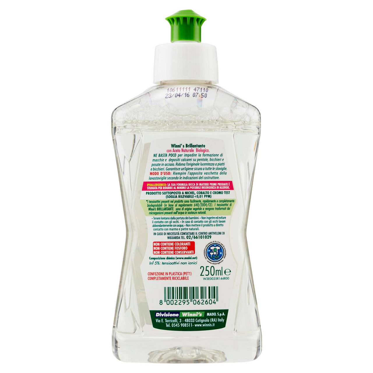Brillantante per lavastoviglie Naturel 250 ml - Immagine 51
