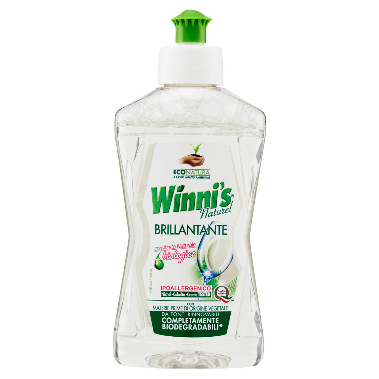 Brillantante per lavastoviglie Naturel 250 ml