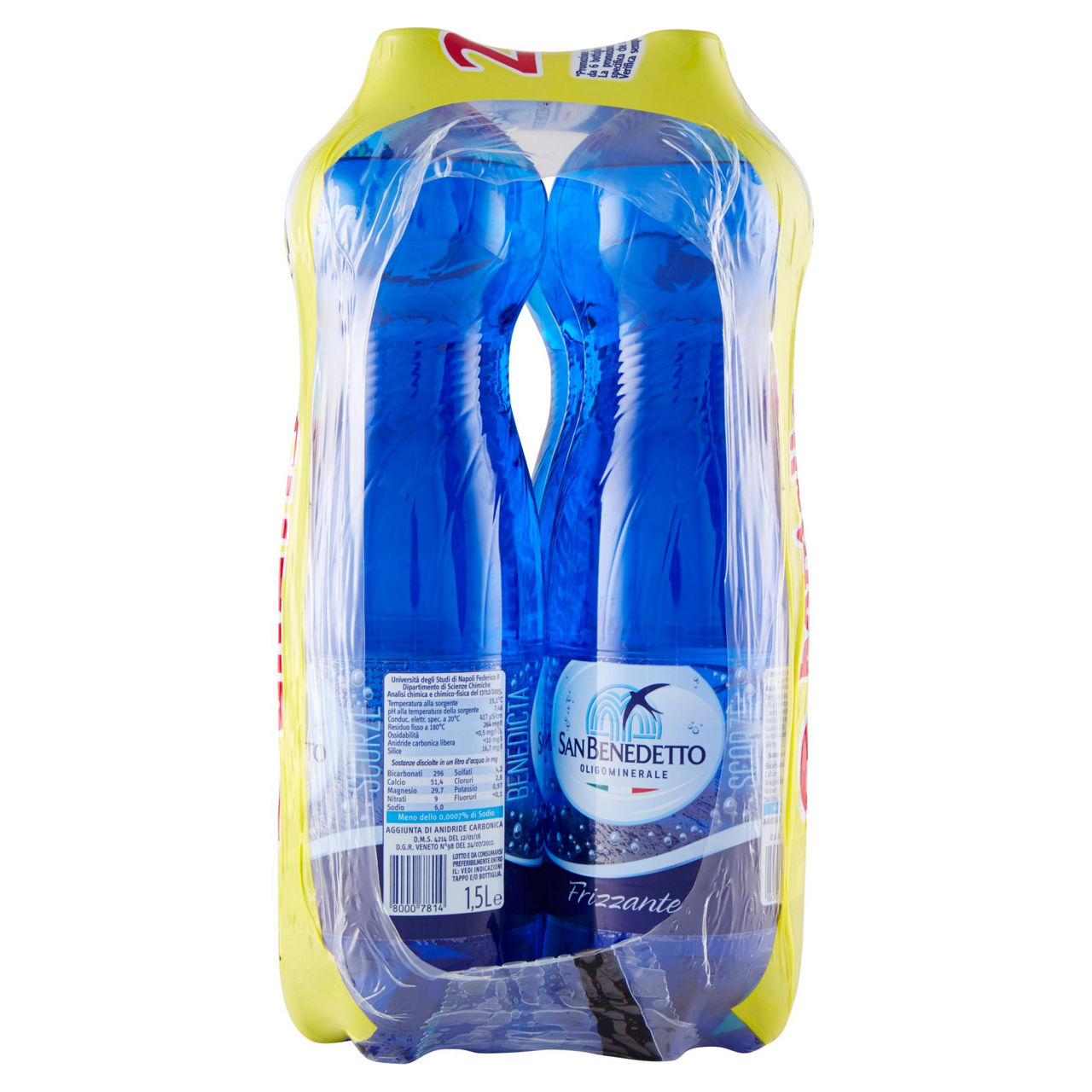 Acqua minerale frizzante 1,5 lt x 4 + 2 pz omaggio - Immagine 41