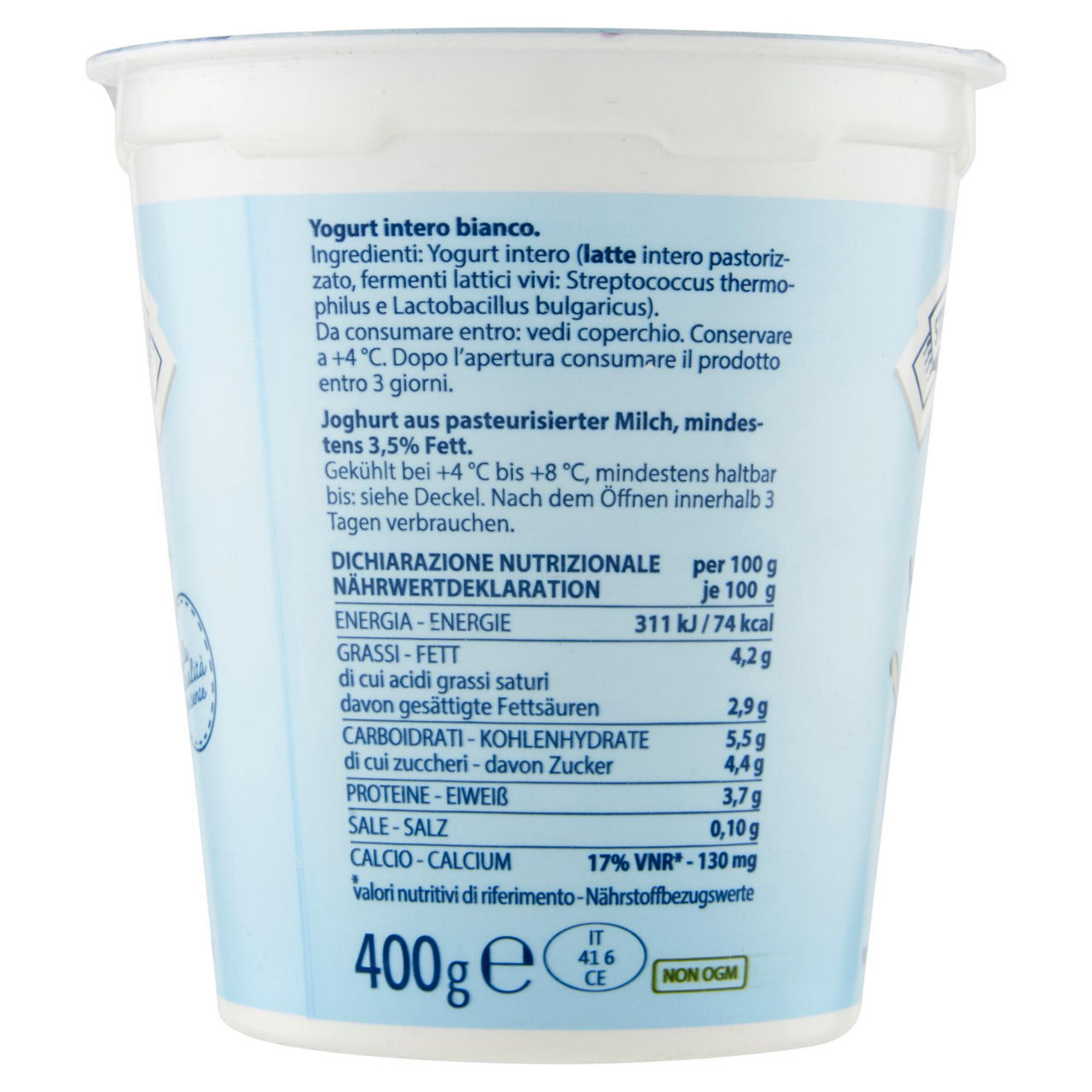 Yogurt intero 400 gr - Immagine 21